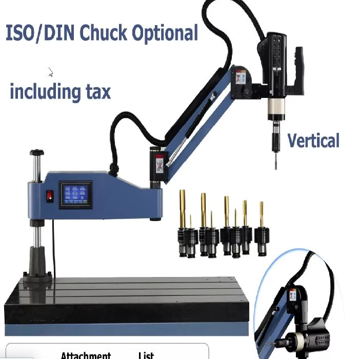 CNC Električni stroj za rezanje navojev M3-M20 600W